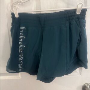 Lululemon logo shorts